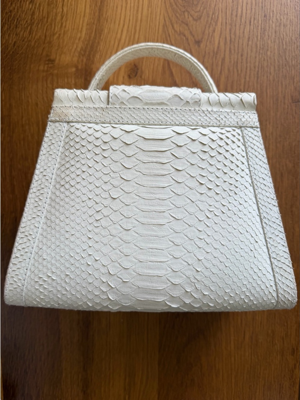 Ximena Kavalekas Python Top Handle Bag - Picture 2 of 10